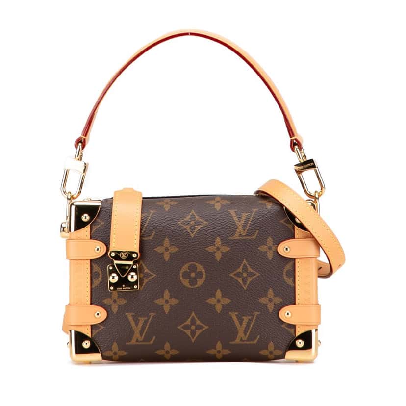 Louis Vuitton Monogram Side Trunk PM Brown Good condition - Front View