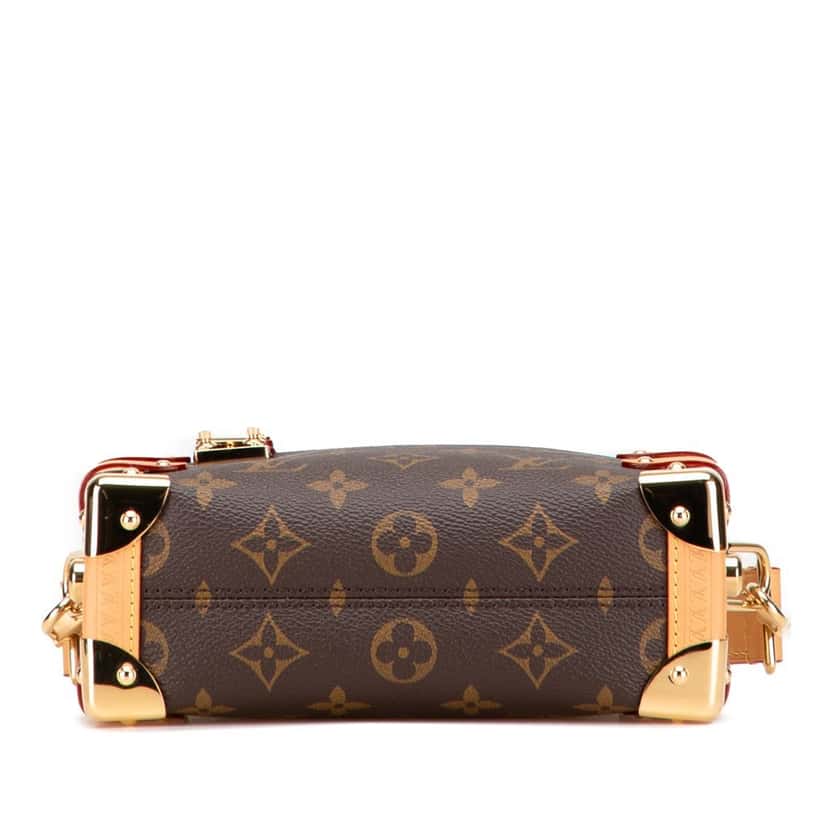 Louis Vuitton Monogram Side Trunk PM Brown Good condition - Inside View