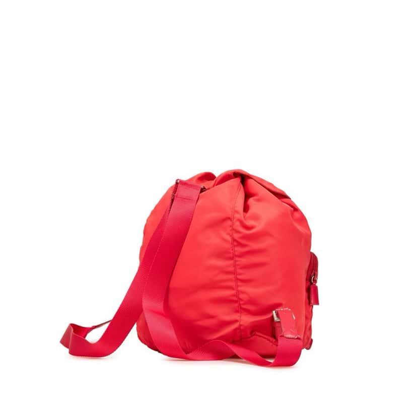 Prada Tessuto Backpack Red Good condition - Back View