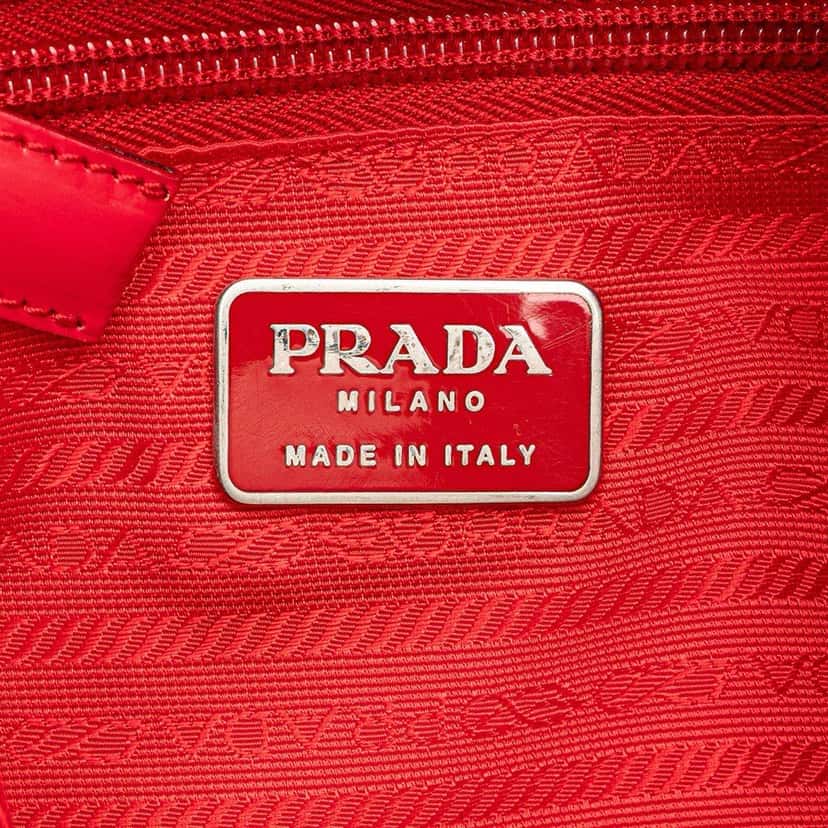Prada Tessuto Backpack Red Good condition - Box View