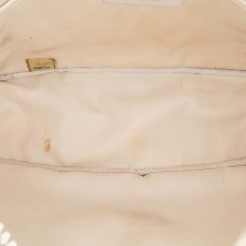 Chanel Terry Cloth Sport Line Flap Blue Cotton Good condition - Model View