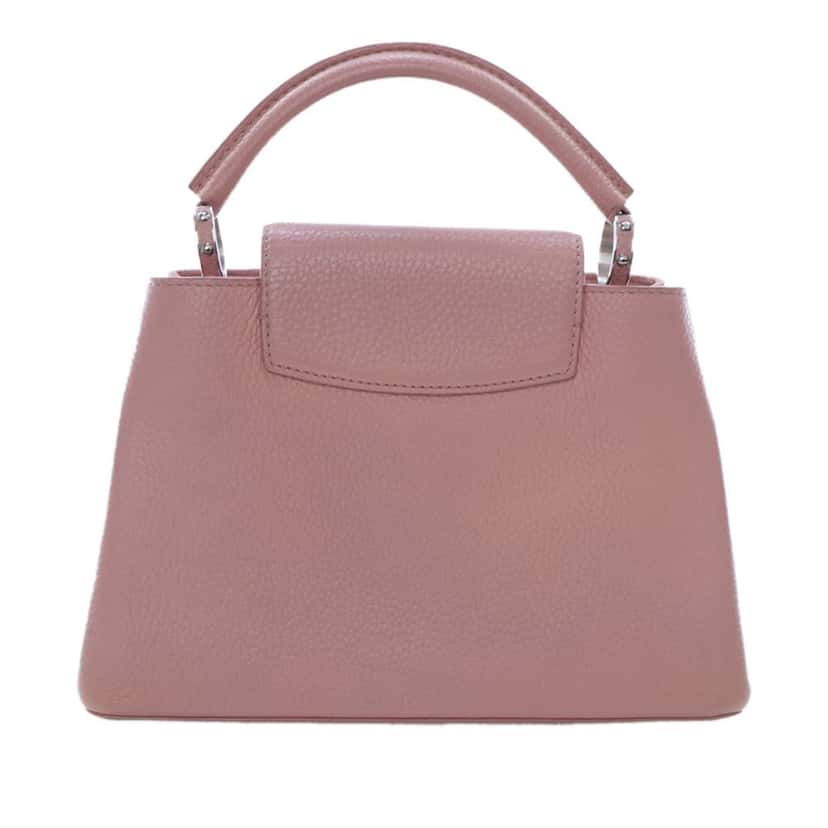 Louis Vuitton Taurillon Mechanical Flowers Capucines BB Pink Leather Good condition - Inside View