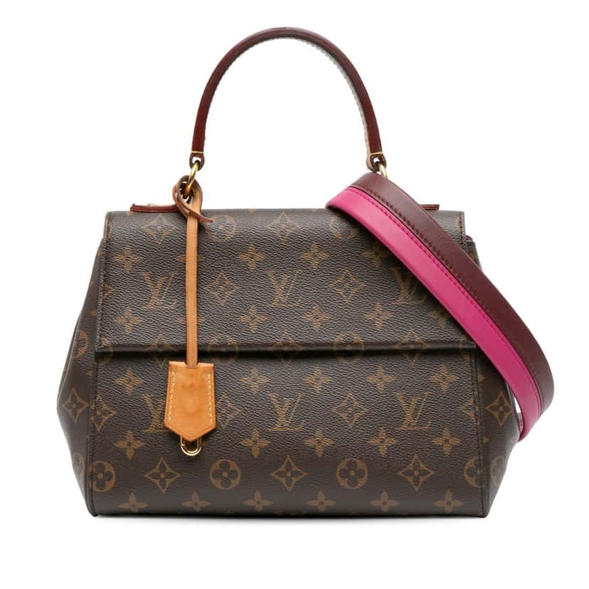 Louis Vuitton Monogram Cluny BB Brown Canvas Good condition - Front View