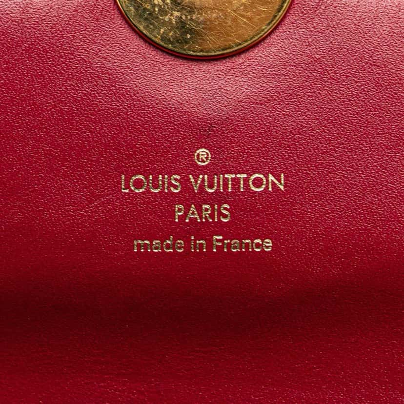Louis Vuitton Monogram Flore Wallet On Chain Brown Canvas Good condition - Box View