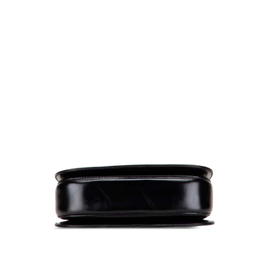 Gucci Calfskin Bamboo Night Black Leather Good condition - Inside View