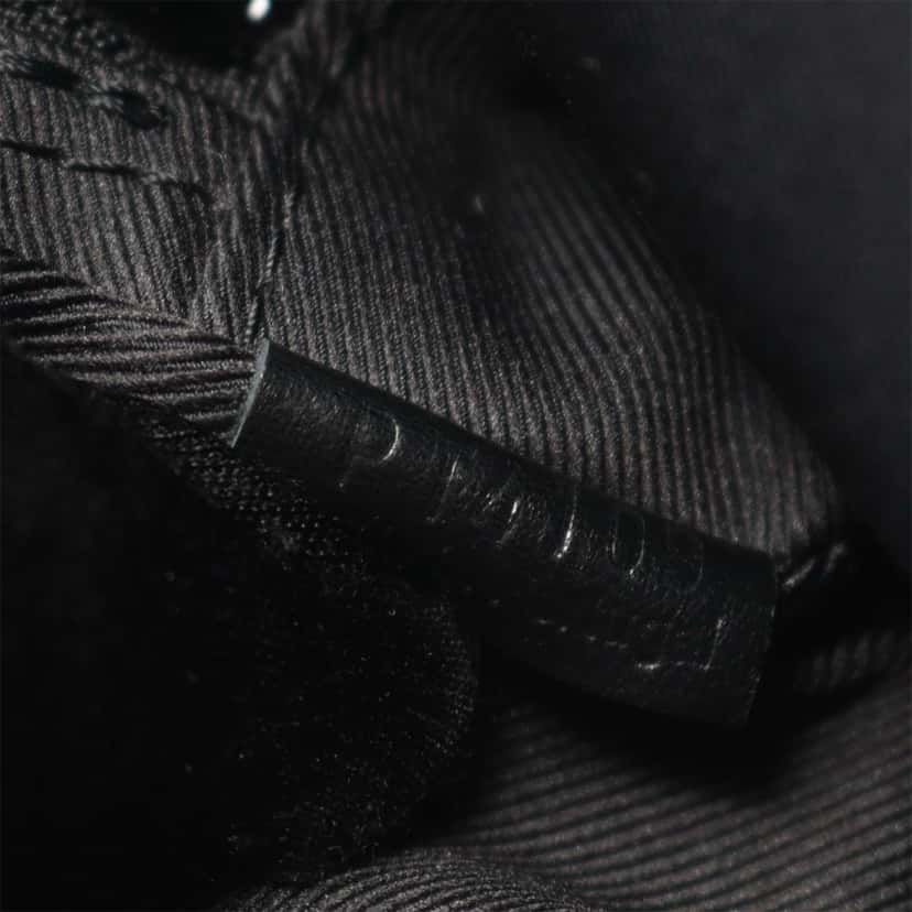 Louis Vuitton Monogram Taurillon Uniformes Solar Ray Soft Pochette Volga Belt Bag Black Leather Good condition - Box View