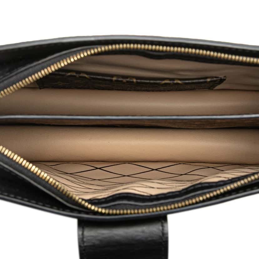 Louis Vuitton Monogram Reverse Trunk Clutch Brown Good condition - Model View