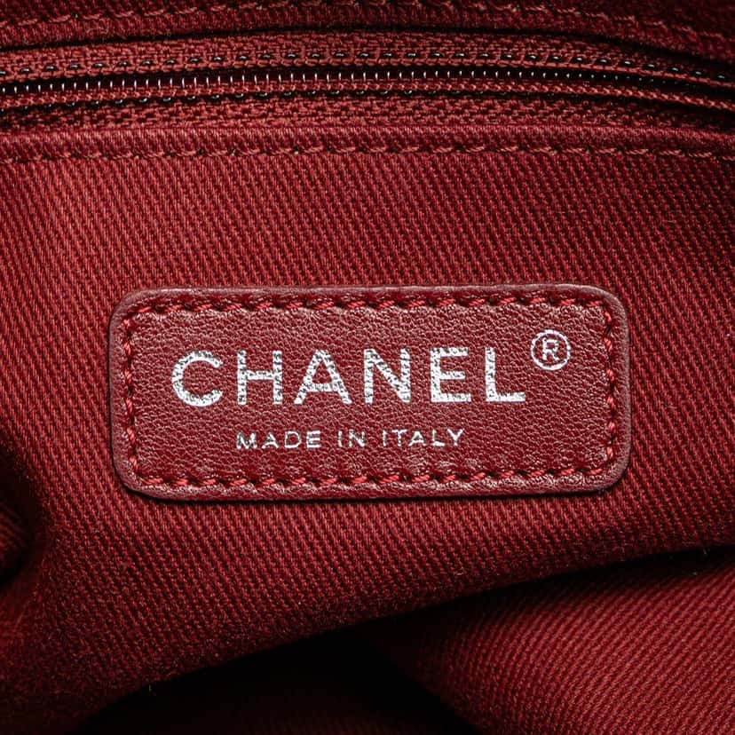 Chanel Small Canvas Deauville Tote Pink Canvas Good condition - Box View