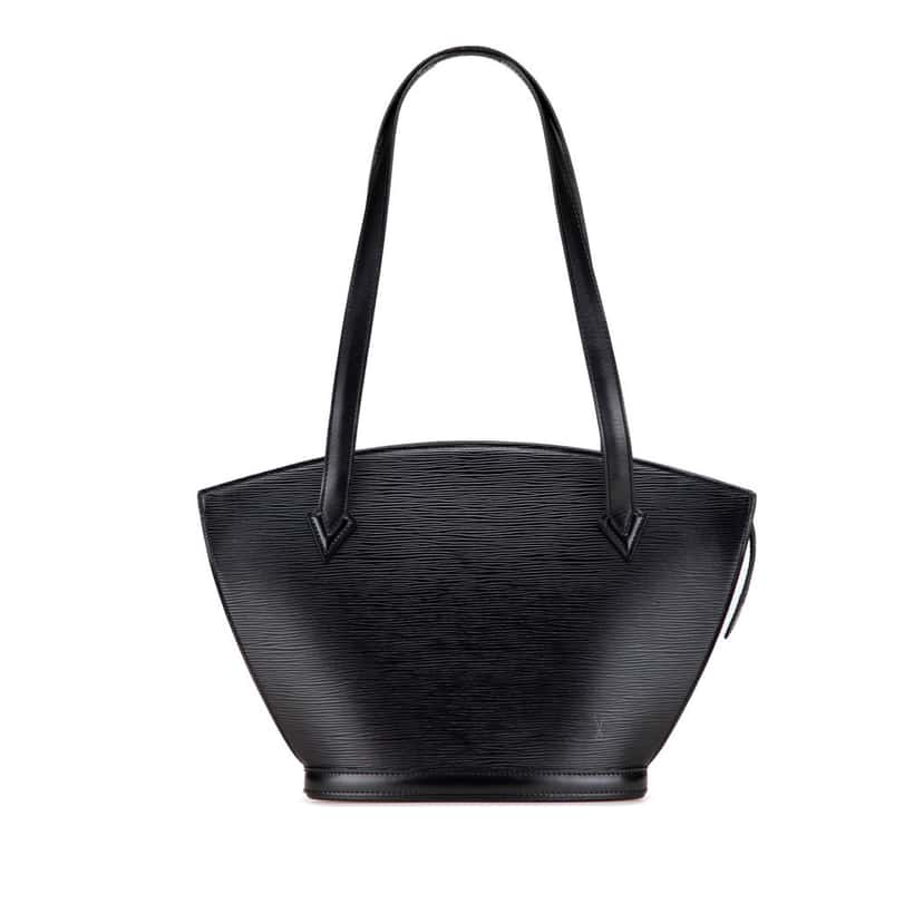 Louis Vuitton Epi Saint Jacques PM Long Strap Black Leather Good condition - Front View
