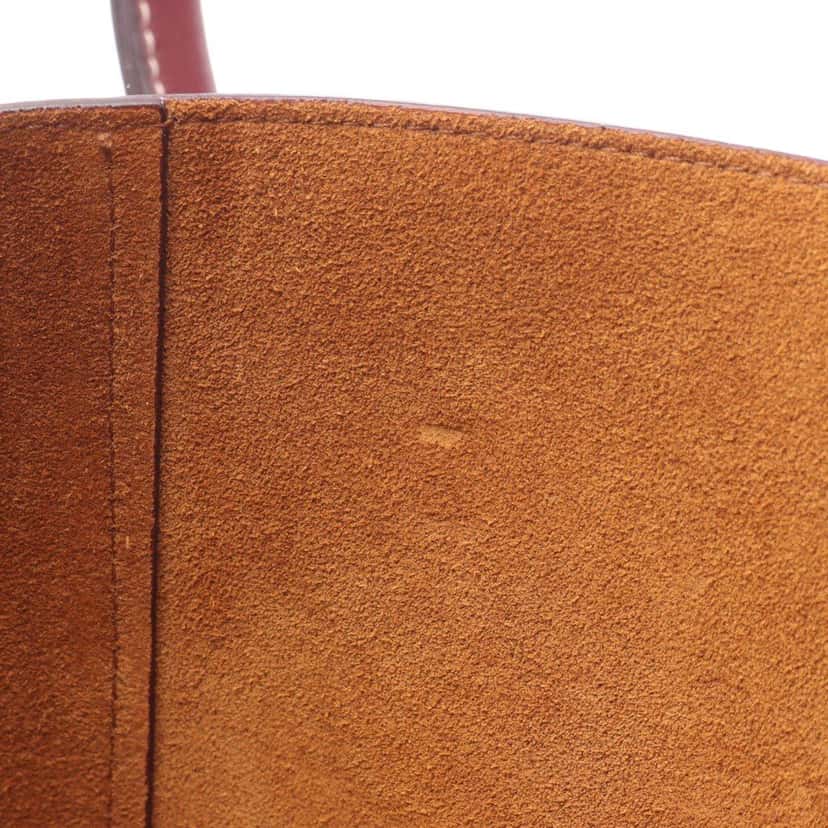 Bottega Veneta Medium French Calfskin The Arco Tote Red Leather Good condition - Box View