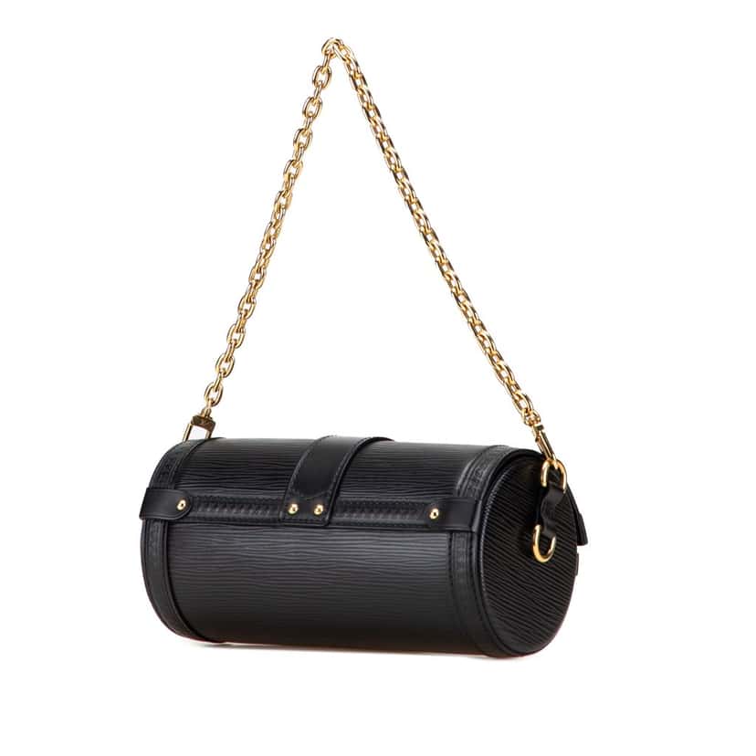 Louis Vuitton Epi Papillon Trunk Black Leather Good condition - Back View