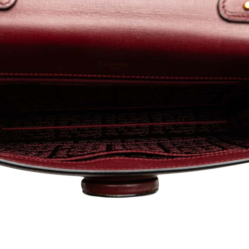 Cartier Leather Must De Cartier Crossbody Red Leather Good condition - Model View