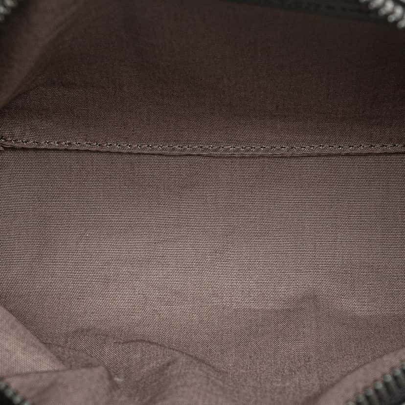 Bottega Veneta Nappa Intrecciato Belt Bag Black Leather Good condition - Model View
