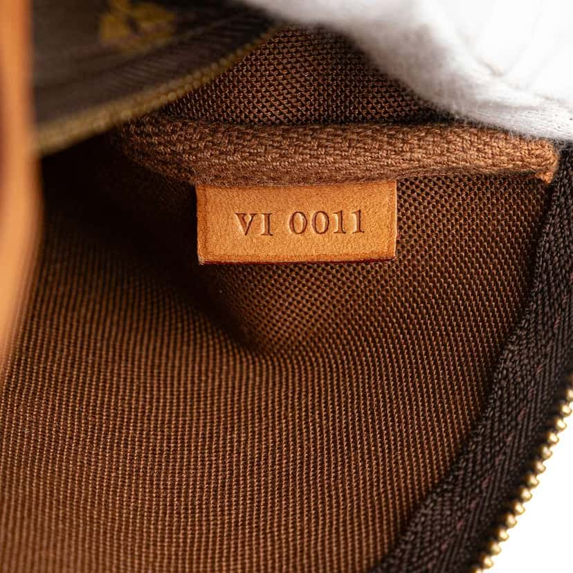 Louis Vuitton Monogram Pochette Accessoires Brown Canvas Good condition - Box View