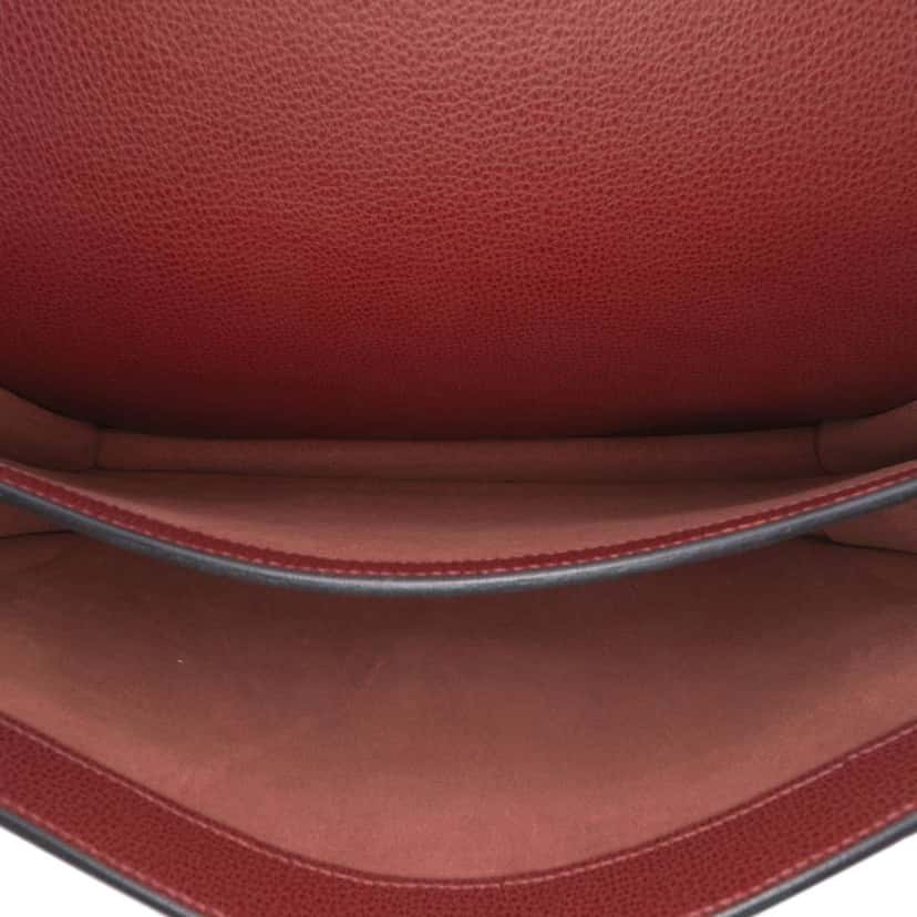 Hermès Togo Sac A Depeches 38 Red Leather Good condition - Model View