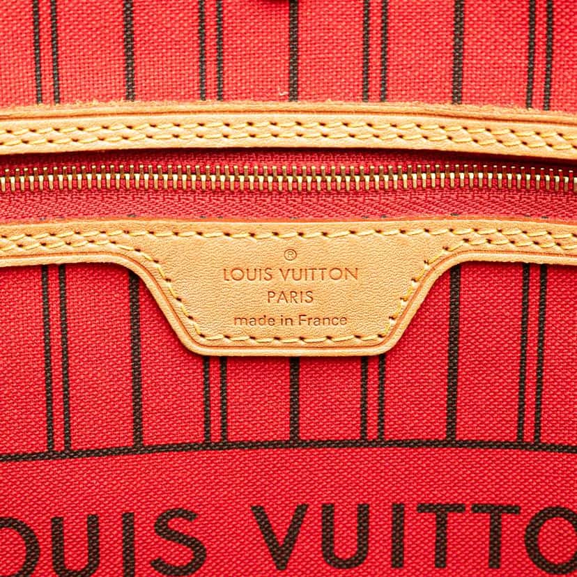 Louis Vuitton Monogram Neverfull MM Brown Good condition - Box View