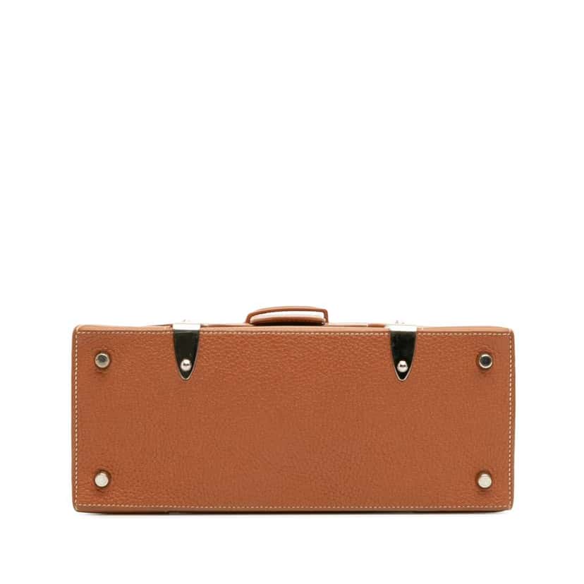 Goyard Leather Saigon Structured PM Brown Leather Good condition - Inside View