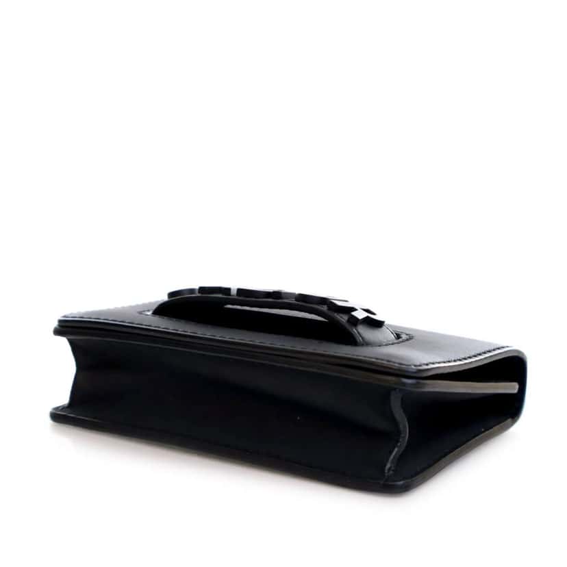 Dior Mini Ultra Matte Calfskin J'Adior Chain Flap Black Leather Good condition - Box View