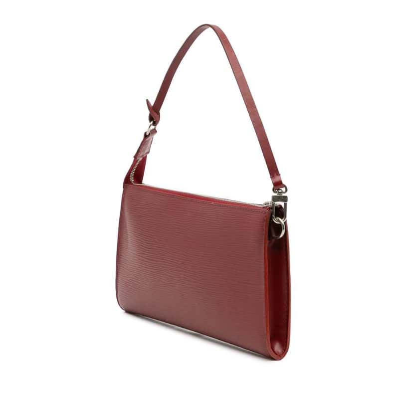Louis Vuitton Epi Pochette Accessoires Red Leather Good condition - Back View