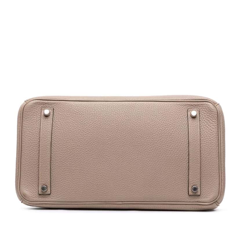 Hermès Togo Birkin Retourne 35 Brown Leather Good condition - Inside View