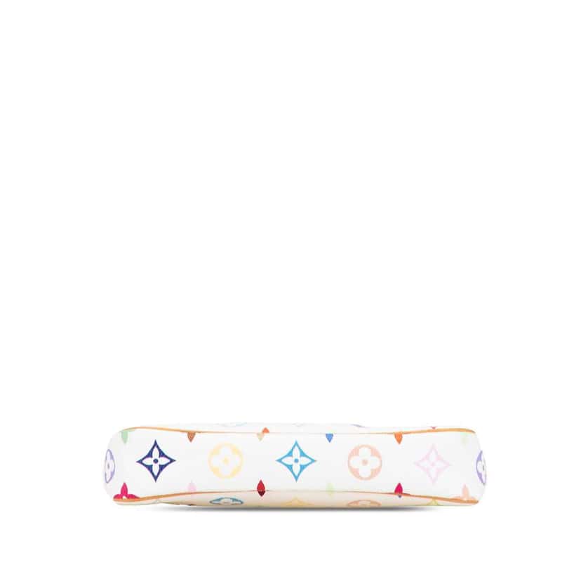 Louis Vuitton Monogram Multicolore Pochette Accessoires White Canvas Good condition - Inside View