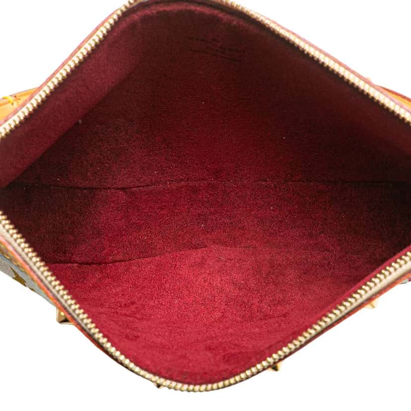 Louis Vuitton Monogram Multicolore Pochette Accessoires White Canvas Good condition - Model View