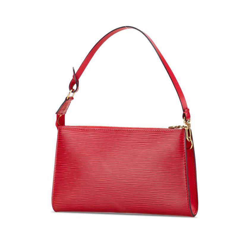 Louis Vuitton Epi Pochette Accessoires Red Leather Good condition - Back View