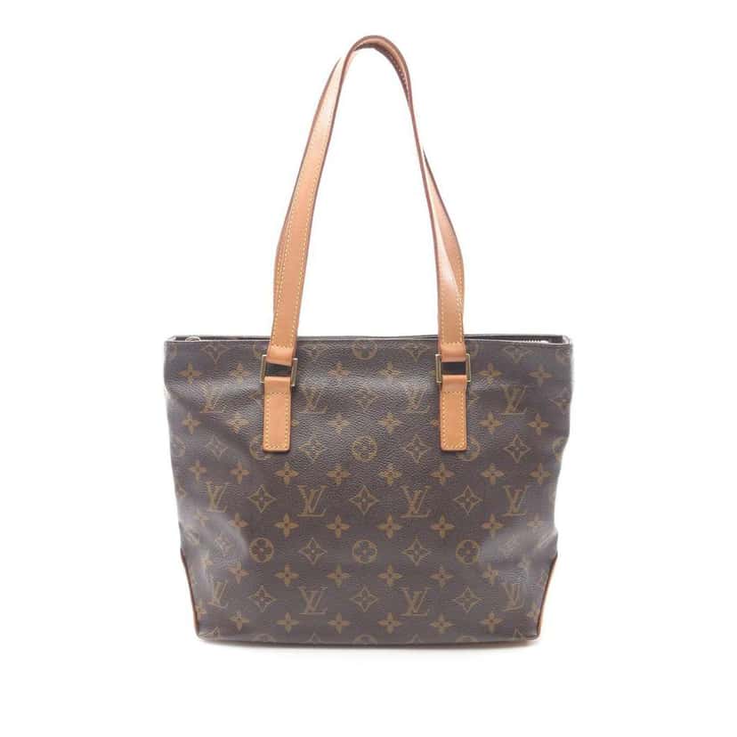 Louis Vuitton Monogram Cabas Piano Brown Canvas Good condition - Front View