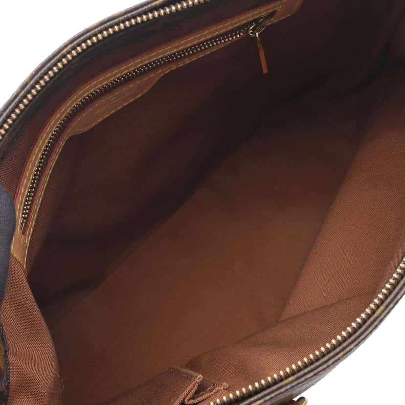 Louis Vuitton Monogram Cabas Piano Brown Canvas Good condition - Inside View