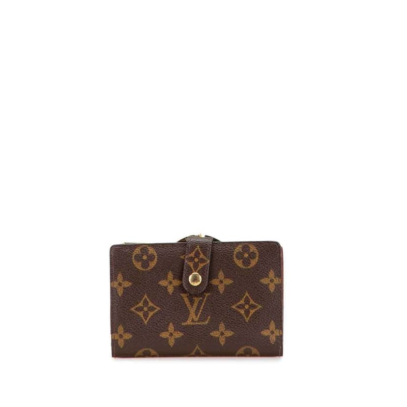 Louis Vuitton Monogram Porte Monnaie Billets Viennois Brown Good condition - Front View
