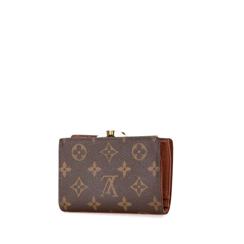 Louis Vuitton Monogram Porte Monnaie Billets Viennois Brown Good condition - Back View