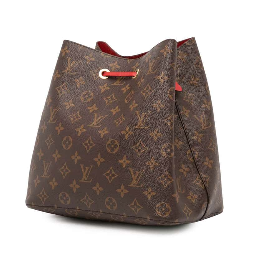 Louis Vuitton Monogram Neonoe MM Brown Canvas Good condition - Back View