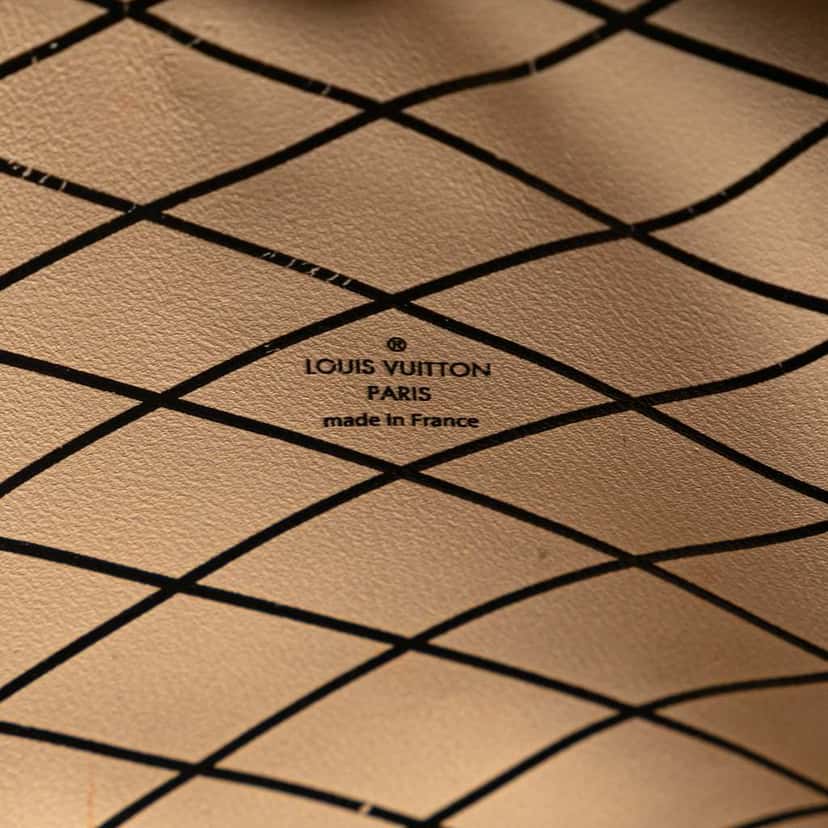 Louis Vuitton Monogram Reverse Trunk Clutch Brown Very good condition - Box View