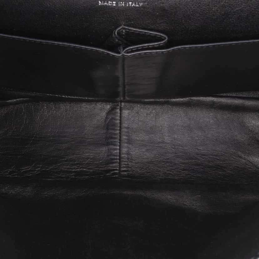 Chanel Reissue 2.55 Aged Calfskin Double Flap 227 Black Leather Good condition - Model View