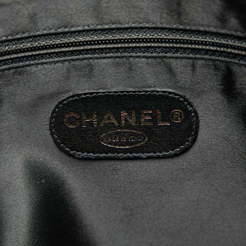 Chanel CC Caviar Chain Tote Black Leather Good condition - Box View