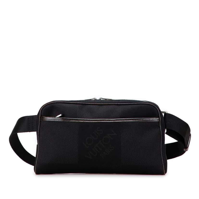 Louis Vuitton Damier Geant Acrobat Black Canvas Fair condition - Front View
