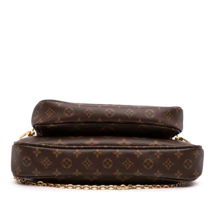 Louis Vuitton Monogram Multi Pochette Accessoires Brown Canvas Good condition - Inside View