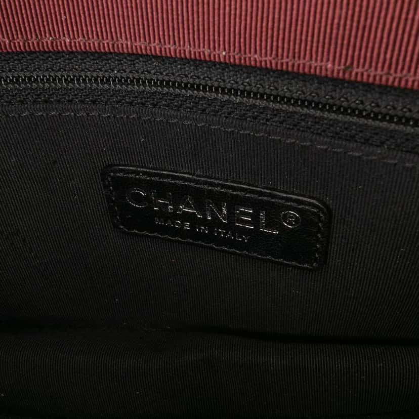 Chanel Small Quilted Lambskin Ballerine Flap Bag Red Leather Good condition - Box View