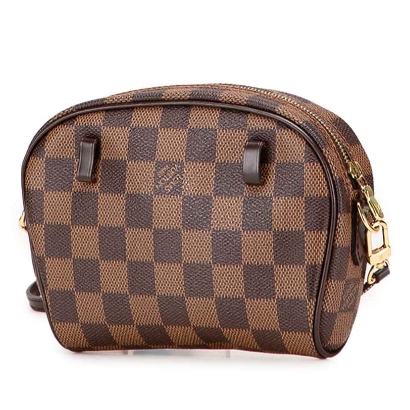 Louis Vuitton Damier Ebene Ipanema Pochette Brown Good condition - Back View