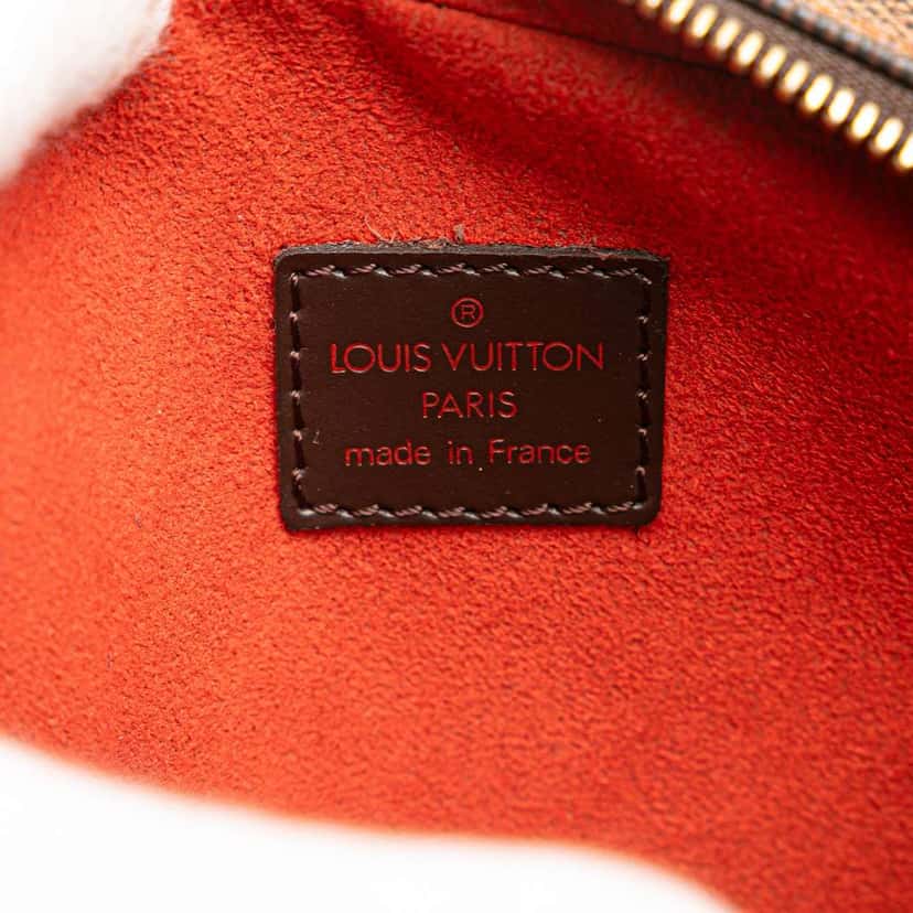 Louis Vuitton Damier Ebene Ipanema Pochette Brown Good condition - Box View
