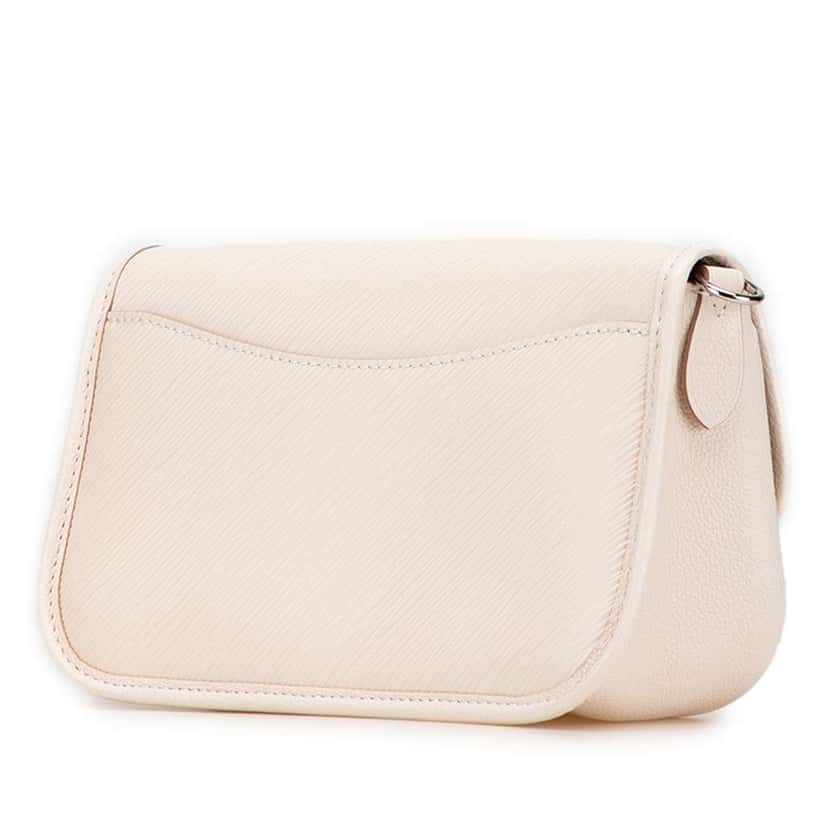Louis Vuitton Epi Buci White Leather Good condition - Back View