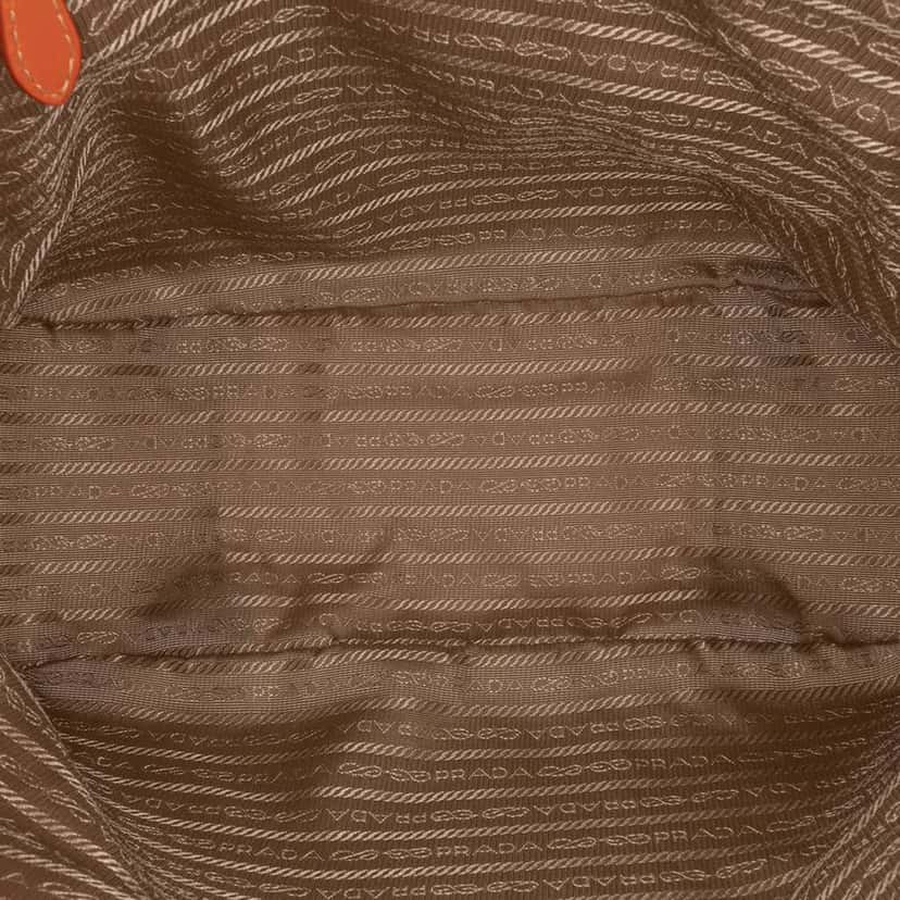 Prada Canvas Canapa Logo Convertible Tote Brown Canvas Good condition - Model View
