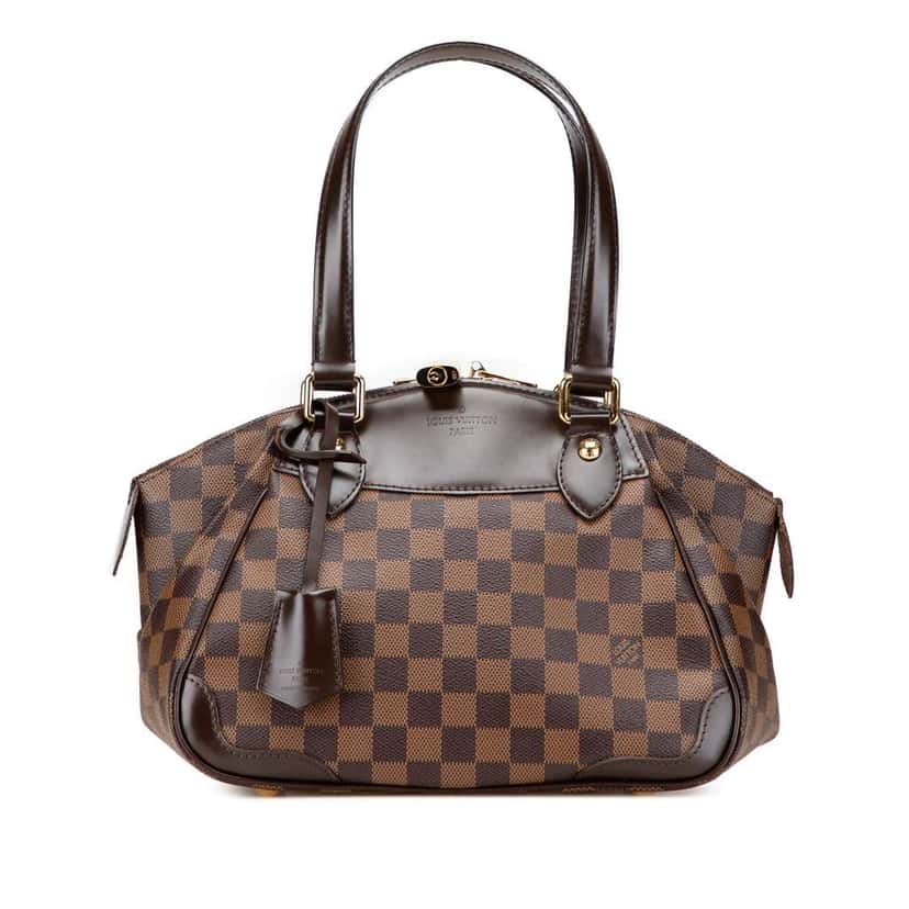 Louis Vuitton Damier Ebene Verona PM Brown Good condition - Front View