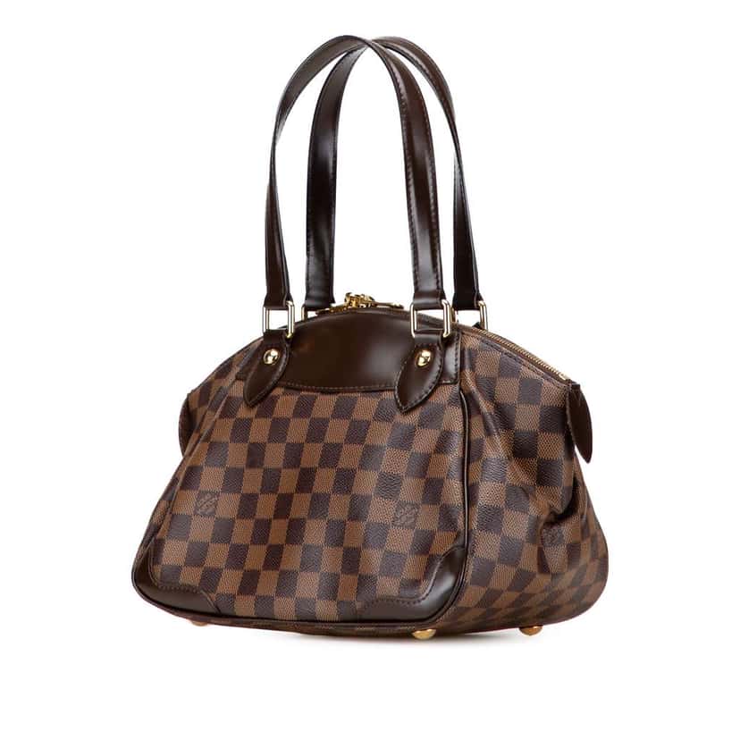 Louis Vuitton Damier Ebene Verona PM Brown Good condition - Back View