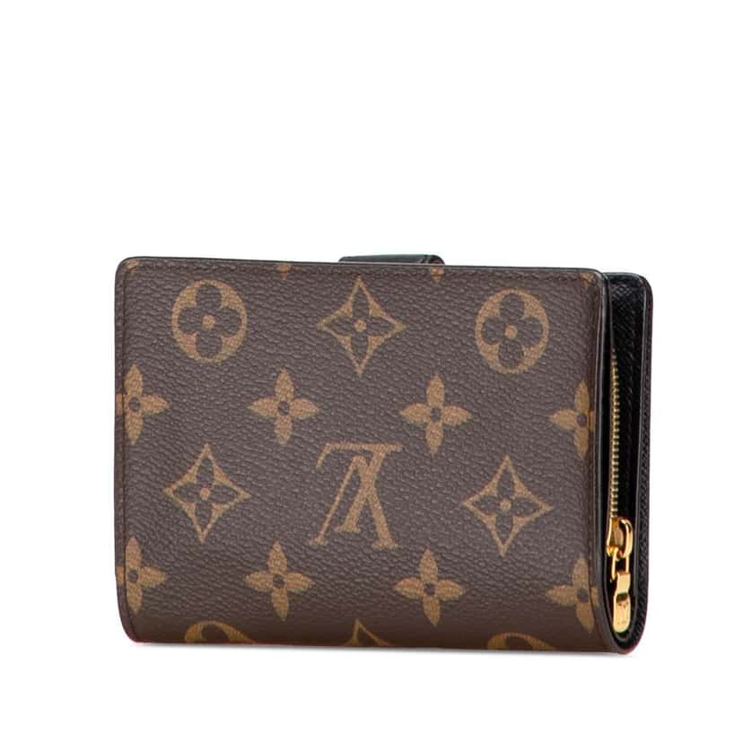 Louis Vuitton Monogram Giant Reverse Juliette Wallet Brown Good condition - Back View