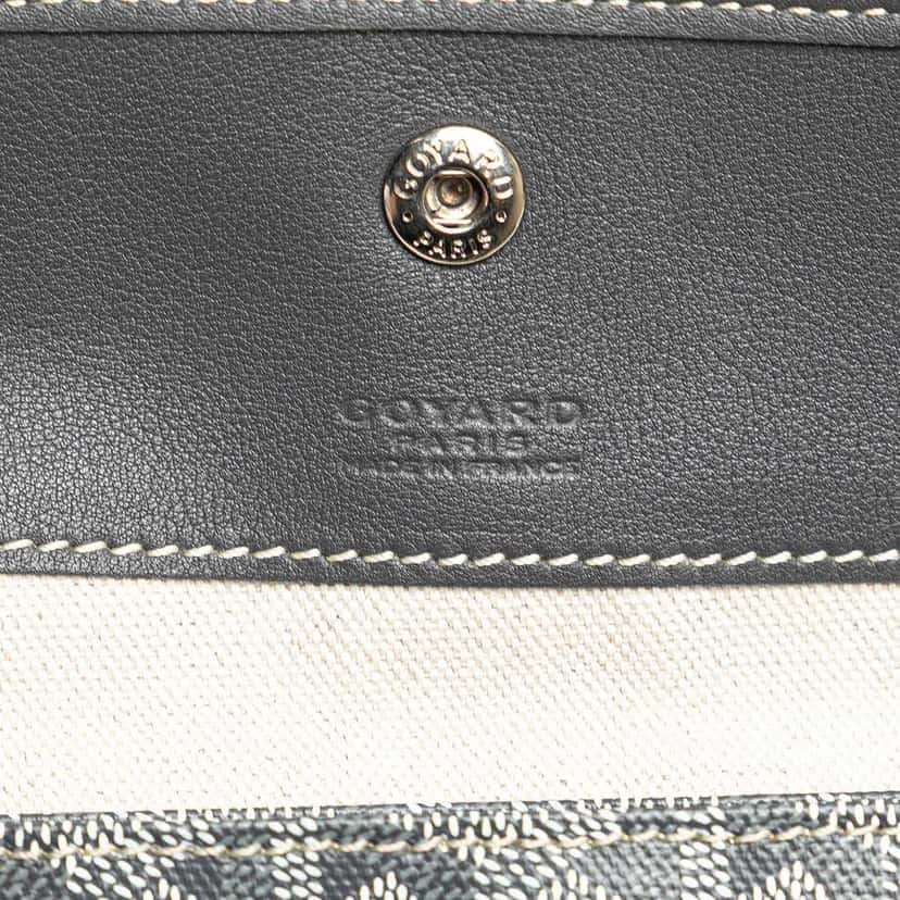 Goyard Goyardine Saint Louis PM Grey Canvas Good condition - Box View