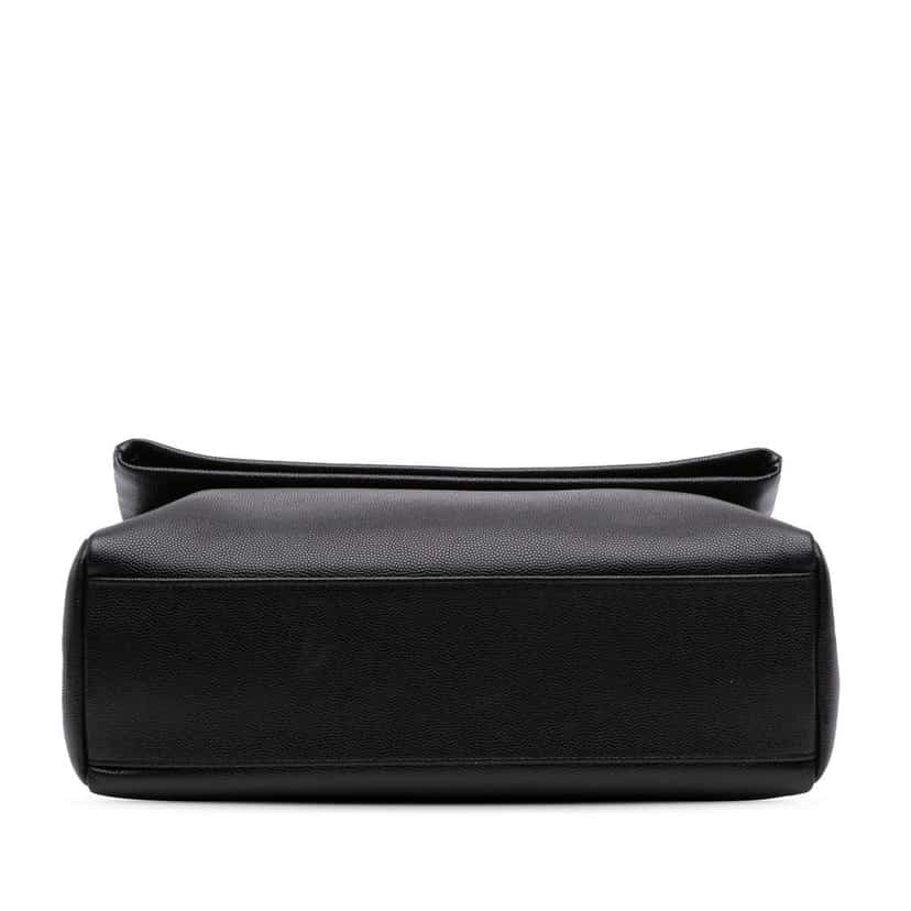 Saint Laurent Medium Grain De Poudre West Hollywood Crossbody Black Leather Good condition - Inside View