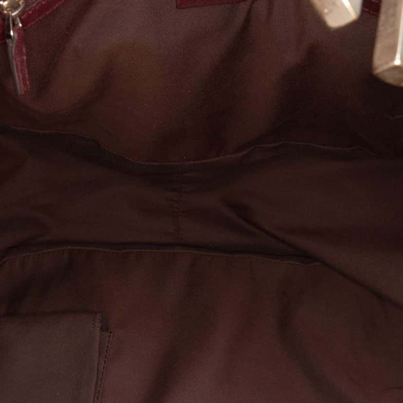 Gucci GG Canvas Charlotte Tote Brown Canvas Good condition - Model View