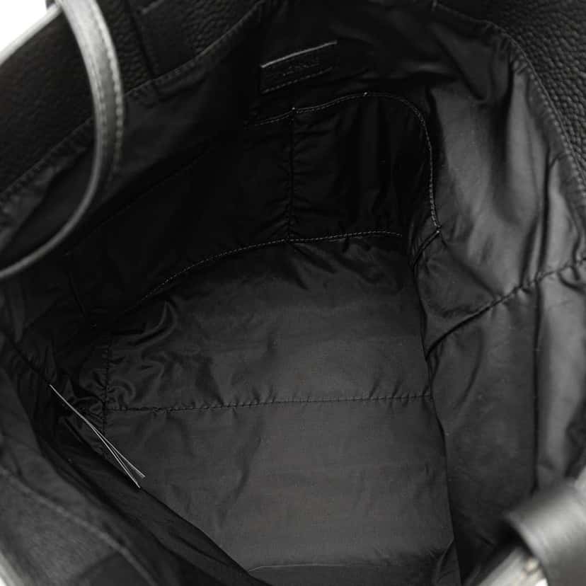 Versace Leather Medusa Satchel Black Leather Good condition - Model View