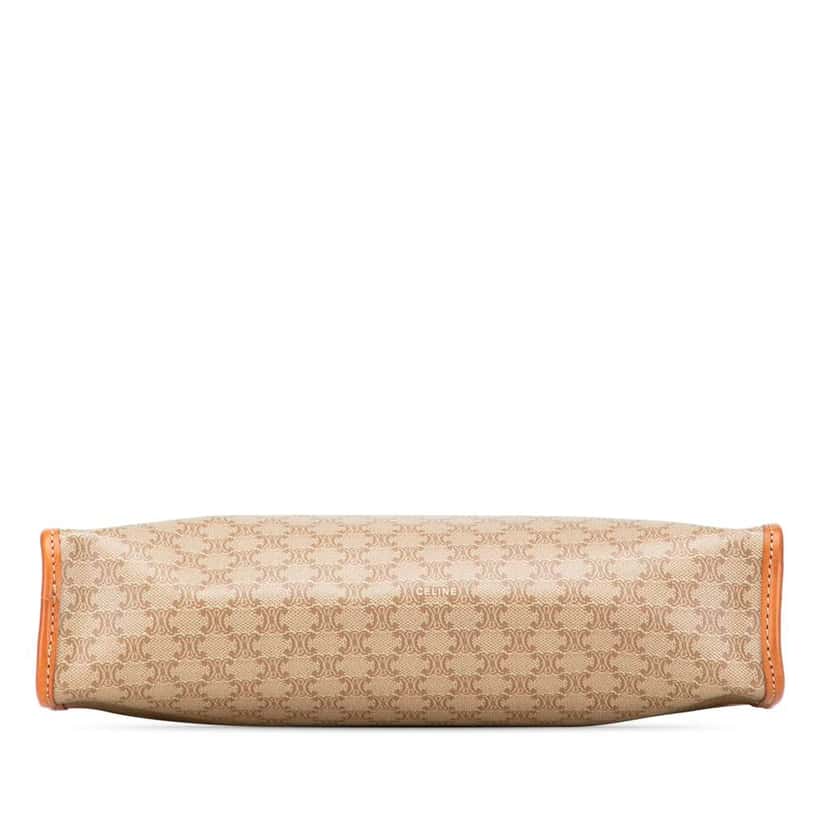 Celine Macadam Coated Canvas Clutch Brown Canvas Good condition - Inside View